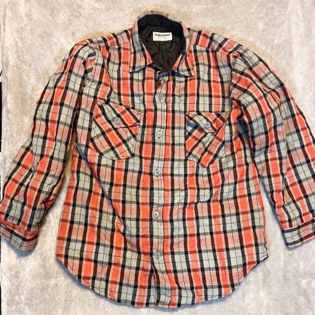 50s (1952) Vntg Pilgrim Shirts Flannel Osan Korea Tag Air Force Collector Rare